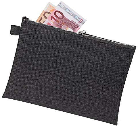 VELOFLEX Bank und Transporttasche, schwarz (5er Pack / A5)