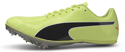 PUMA Evospeed Sprint 10, Scarpe da Atletica Leggera Unisex-Adulto, Fizzy Yellow Black, 43 EU