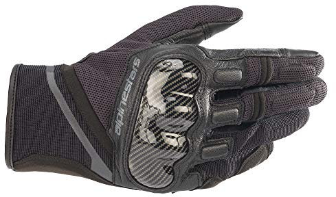 Alpinestars Gloves Chrome Black Tar Grey M
