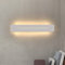 ZMH Wandleuchte Innen Wandlampe LED- 30CM Modern Flurlampe Wohnzimmerlampe Wand Warmweiß Treppenhauslampe Flur Schlafzimmer Wandbeleuchtung Lang Design Weiß 8W für Treppenhaus Wohnzimmer Bett