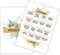50x Hochzeitsbingo by snaPmee - Kreatives Hochzeitsspiel für Gäste zum Kennenlernen - Karten in DIN-A6 mit je 16 Aufgaben - Hochzeitsgeschenk fürs Brautpaar