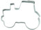 BekkiB - Tractor cookie cutter - approx. 7.5 cm, stainless steel cookie cutter, dishwasher-safe - 20200