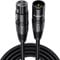 KASIMO XLR to XLR Cable 4M,3-Pin Microphone Male to Female Extension Cable Lead Neutrik Mic Jack Extender Cord Clearer Sound for PA System Studio Recorder Amplifier Mixer Speaker Recording Live Stage