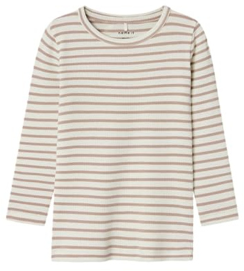NAME IT Child Oberteil mit Langen Ärmeln Gestreiftes | Long Sleeved Top
