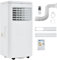 4-in-1 Portable Air Conditioner Air Conditioning Unit, 7000 BTU AC Unit Dehumidifier Cooling Fan with 2 Speeds, Digital Display & Remote Control, Window Venting Kit,24 Hour Timer for Room Up to 269ft