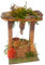 Tradineur - Figura de Pozo para belén - Fabricado en Corcho -Adorno Divertido para Nacimiento, Navidad, decoración Tradicional - 11,5 cm