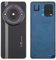 CWONCONGOIN Accessori di ricambio per telefono cellulare ZTE nubia Focus Glass copertura posteriore della batteria con adesivo/copriobiettivo fotocamera (nero) parte di riparazione