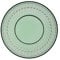 Villeroy & Boch - Boston col. assiette à salade green, assiette décorative pour salades et desserts avec accent vert, verre de cristal