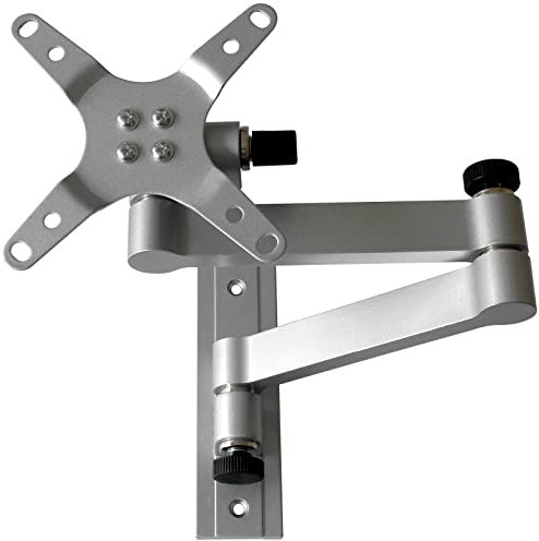 Soporte para Monitor de TV Plateado en Autocaravana para TV de 19'-32' Pulgadas VESA 75 100 Soporte de Pared Modelo: WHS-19