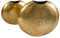Elegantes Vasen 2er Set Oriental 44cm Gold Hammerschlag Design Vase Dekovasen Wohnaccessoire Dekoration