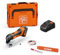 Fein Akku-Blechschere ABLS 18 1.6 E AS Set 1x 5 Ah (zum Schneiden/Besäumen von dünnem Blech, elektronisch, kurvengängige Metallschere) 71300663000