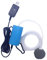 GERUI Luftpumpe Aquarium USB Mini Sauerstoffpumpe Leise Oxygen Pump Energie Sparen Sauerstoff Bubbler mit Luftstein und Single Outlet Silikonschlauch Blau