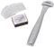 Walfront Leathercraft Edge Skiver Kit de Herramientas de Acero Inoxidable Que Adelgaza el Borde de Cuero con 10 Piezas de Cuchillas DIY Accesorios para artesanía en Cuero