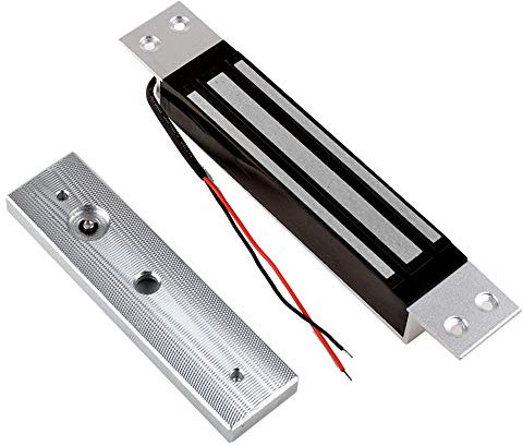 NN99 DC12V 180KG / 350lbs Serrure magnétique électrique Serrure électromagnétique Serrure de contrôle d'accès incorporé Fail Safe pour Porte en Bois/métal/Verre