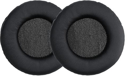 kwmobile Ear Pads Compatible with Pioneer HDJ-1000/HDJ-2000/HDJ-1500 Earpads - 2x Replacement for Headphones - Black