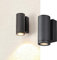 SLV Wandaufbauleuchte ENOLA ROUND S / Beleuchtung für Wände, Wege, Eingänge, LED Spot außen, Aufbau-Leuchte Outdoor, Gartenlampe / IP65 6.0W 450lm anthrazit