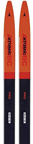 ATOMIC Pro C1 SKINTEC PLK ACS JR Ski, Unisex, Rot/Schwarz/Weiß (Mehrfarbig), 110 cm