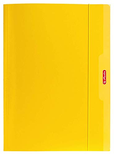 Gummi-Mappe A4 Color Blocking, gelb