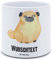Mr. & Mrs. Panda Personalisierter XL Blumentopf Mops - Personalisierte Geschenke, Personalisierter Topf, Personalisierter Blumenübertopf,