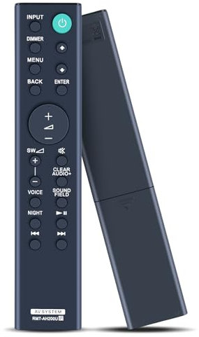 GOUYESHO Telecomando di ricambio RMT-AH200U per Sony Soundbar AV System HT-CT390 HT-RT3 SA-WRT3 HT-RT3 HT-RT4 HT-RT40 SA-CT390 RMTAH200U per telecomando Sony