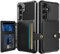 Coque Compatible avec Samsung Galaxy A35 - Porte-Cartes magnétique - Noir