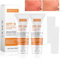 Sonnencreme Lsf 100 2 Stück mit Uva/Uvb-Schutz Sonnenschutzcreme Lsf 100 Feuchtigkeitsspendend für Gesicht und Körper Anti-Aging Sonnenblocker 100 Nicht Fettend und Wasserfest mit 1 Eishülle