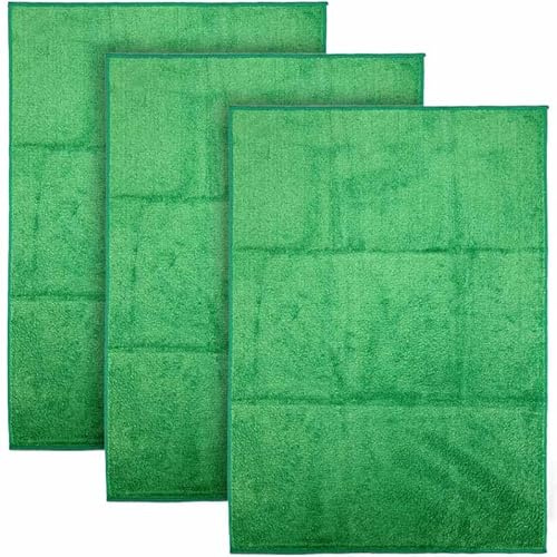 Pastaclean Micro Magic Bodentücher (3 Stück) 50 x 70 cm - saugstarke Scheuerlappen, Mikrofaser Reinigungstücher, waschbar