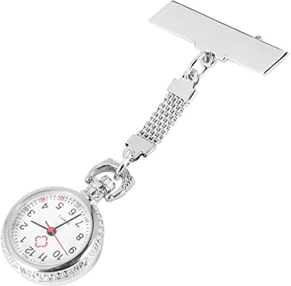 Huudngeje Montre Infirmiere Mouvement a Quartz avec Broche Epingle
