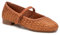 Carmela - Bailarina con Cierre Hebilla y Sula de Goma 16231701 para: Mujer Color: Camel Talla: 41