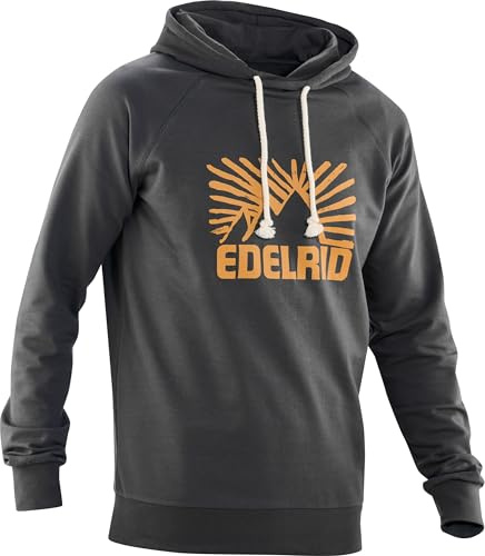 EDELRID Herren Tecu Hoodie, Asphalt, M