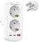 USA Adapter Steckdose, Reiseadapter USA mit 3USB (2 PD20W 1 QC3.0), Adapter USA Deutschland Stecker 2-Fach, Typ B für USA, Thailand, Mexiko, Kanada, Wand Ladegerät