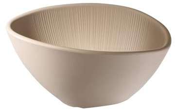 APS 85409 Schale NERO, Melamin, 0,5 Liter, 19 x 16,5 cm, Höhe 9 cm