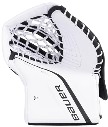 Bauer Prodigy GSX II Eishockey Torwart Fanghand Bambini Links - Linksfänger Weiss-schwarz