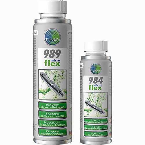 TUNAP 989 984 - Komplettes Additiv-Set zur Reinigung von Dieseleinspritzsystemen