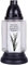 HS Candle Grabkerze 6eck mit dem Motiv - Calla mit Spruch