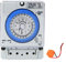 Interruptor Temporizador mecánico, AC220V 10A 15 Minutos 24 Horas Controlador de Tiempo Manual/automático Relé de Interruptor para luz y Equipo