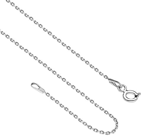 Chief Silberkette Ankerkette für Damen 925er Halskette ohne Anhänger 40 cm