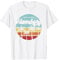 Hamburg I Beach Retro Palmen Plastik Strand City T-Shirt