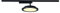 SLV 1 Phasen System Leuchte PANEL TRACK / Strahler, LED-Spot, Decken-Strahler, Decken-Leuchte, Schienensystem, Innen-Beleuchtung / 3000K 18W 1800lm schwarz
