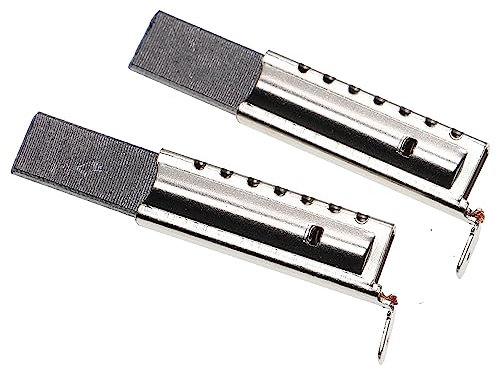 vhbw 2x Balais de charbon pour moteur 5 x 12,5 x 32mm compatible avec Beko 7308710001, 7309130001, 7310210002, 7310730004 machine à laver, sèche-linge