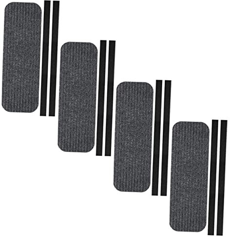 OSALADI 4 Stück Profilabdeckung Pedalabdeckung Reisemobilzubehör Stiefmütterchen Wohnwagen- Trittstufenabdeckungen Für Anhänger Reisen Polyester (Polyester) Schritt Wohnmobil