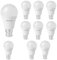 SOLER 10 x Lampen/LED-Glühbirne/Baionnette B22 / Energiewirtschaft 9W für 60 W / 1001 LM / 220-240V / warme Weiße 2800k / 15000 Lebensstunden