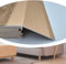 EMISOO Bodenübergangsstreifen Höhenausgleich 10-50mm Übergangsleiste Ausgleichsprofil Aluminium Übergangsprofil Für Türschwelle/Holzböden/Laminat/Fliesen (Color : Gold)
