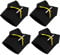 SAFIGLE 4pcs wine hat mini dresses graduation season mini Accessories tassel aldult bottle cover wine bottle cap mini formal dress fabric graduation gown bottle cover coat bag