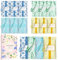 SCENTORINI Sachets Parfumés Frais pour Tiroirs, Armoires, Voitures, et Garde-Robes, 16 sachets, 4 Senteurs Lin, Coton, Vanille, Eucalyptus Sauge, Parfum Longue Durée