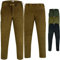 German Wear Lange Jagd Trachten Lederhose Jägerhose Jagdhose Nubukleder, 58/3XL, Dunkelbraun