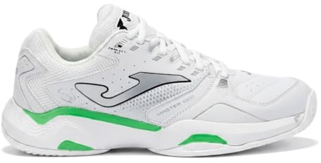 Joma Master 1000 Tennisschuhe, Weiß/Grün, Obermaterial aus Mikrofaser mit Vts-System