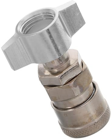 HOMSFOU Adaptateur Bouteille Gaz Propre Métal Robuste Raccord Gpl Étanche Pour Connexion Rapide Tuyau Propane Camion