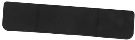 Kühlschrank Auslaufschutzmatte aus Silikon, Schwarz | Rutschfeste Wanne in Schlichtem Design, für Gefrierschrank und Minikühlschrank, Leicht zu Reinigen