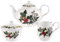 Portmeirion Holly & Ivy 3 Piece Teapot Set